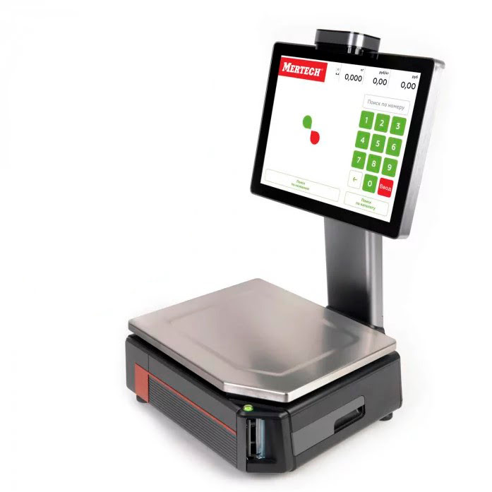 Изображение для Торговые весы самообслуживания M-ER 727 PM-15.2 (VISION-AI, 15", USB, Ethernet, Wi-Fi)